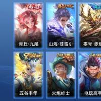 V10  11典藏 88传说 245史诗 368皮肤 非凡王者